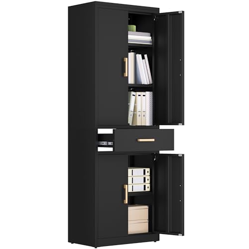 YITAHOME Aktenschrank verschließbar,...