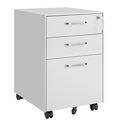 SONGMICS Rollcontainer, unter Schreibtisch,...
