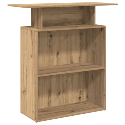 vidaXL Empfangstheke Artisan-Eiche 100x40x104...