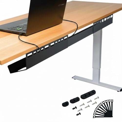 Kabelkanal Schreibtisch - ausziehbare...