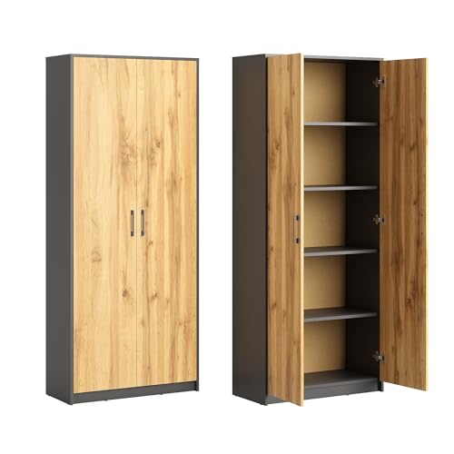 Aktenschrank mit 5 Fächern Mehrzweckschrank...