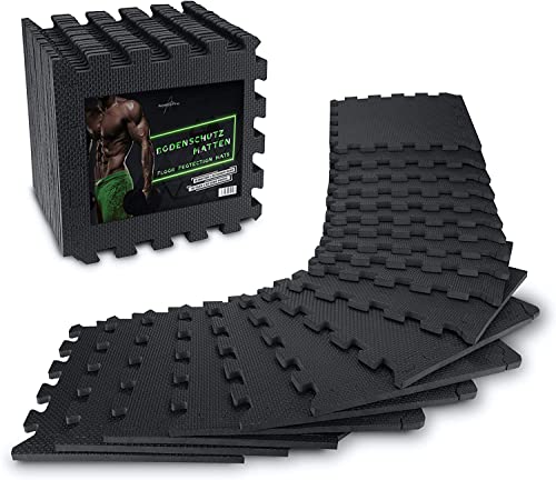 AthleticPro Bodenschutzmatte Fitness...