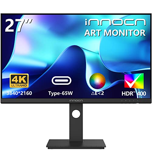 INNOCN 4K Monitor 27 Zoll, IPS Bildschirm...