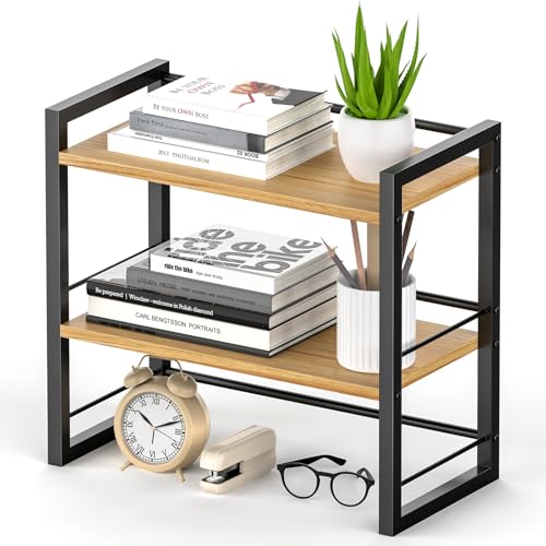 THYGIFTREE Schreibtisch Regal Organizer Aus...
