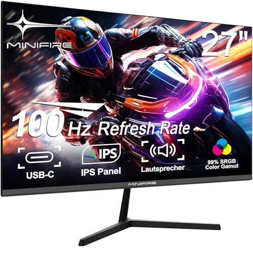Minifire- Monitor- 27-Zoll-Bildschirm im...