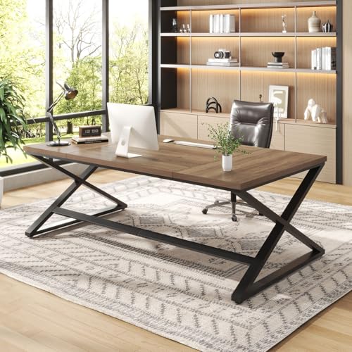 IBF Schreibtisch Holz Großer Computertisch...